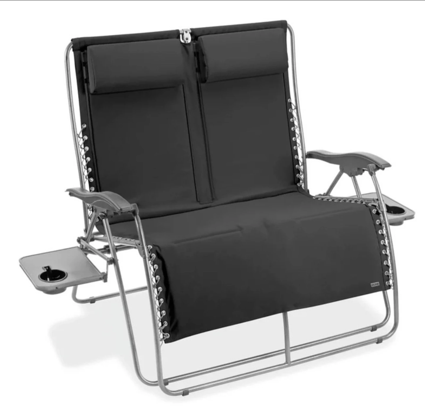 Zero Gravity Double Chair with Side Table