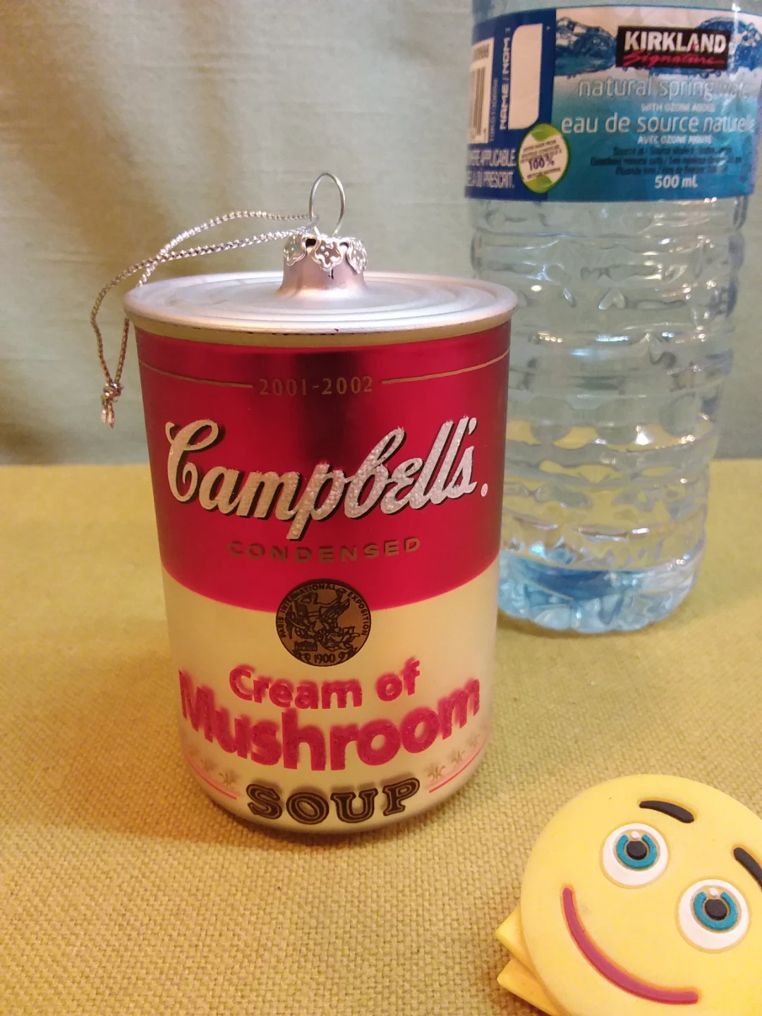 🥫 🥣 ⚽ ➡️ Campbell's Cream of Mushroom Soup Ornament 🥫 🥣 - photo 2