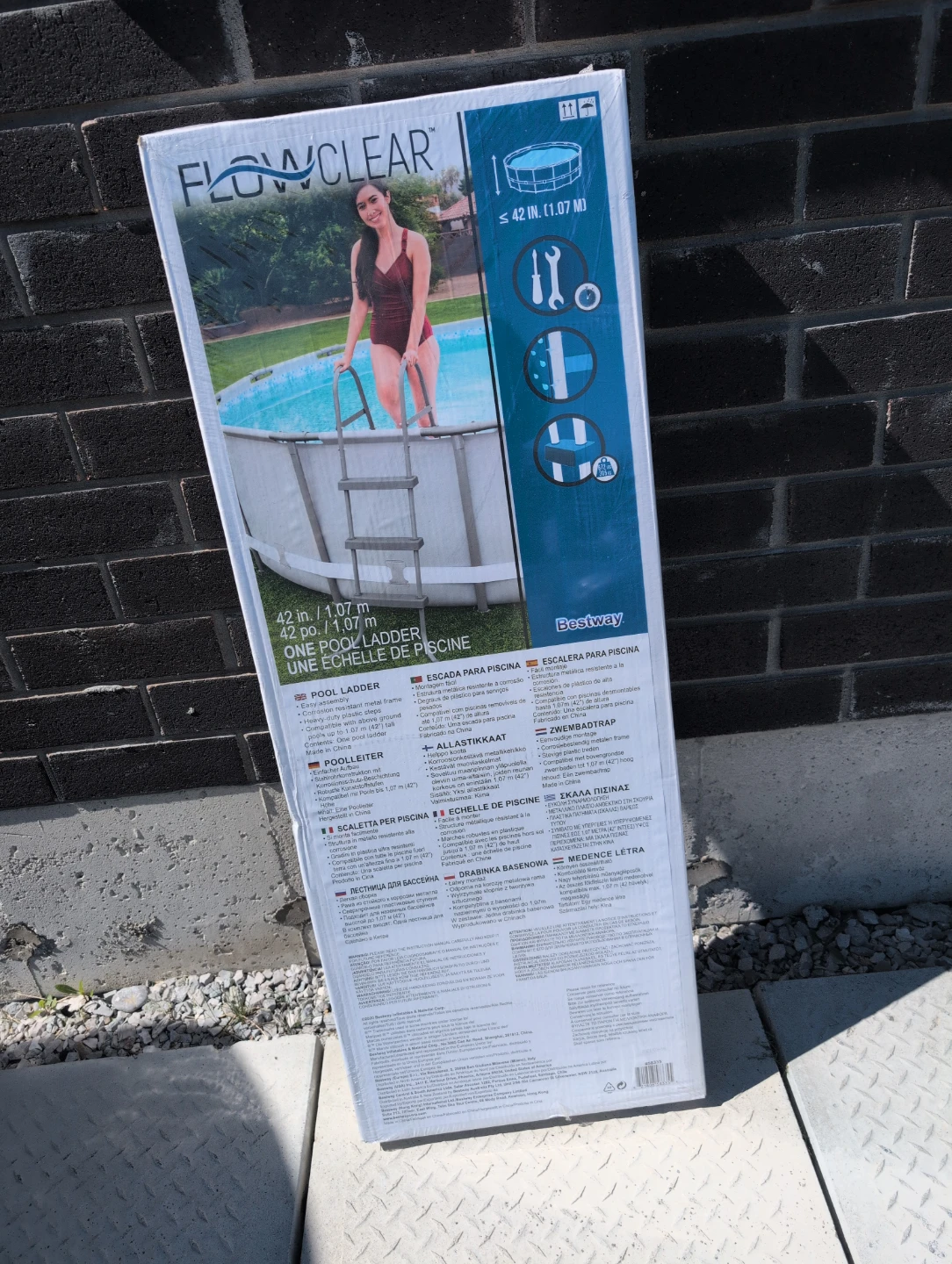 Flowclear 42" Pool Ladder by Bestway