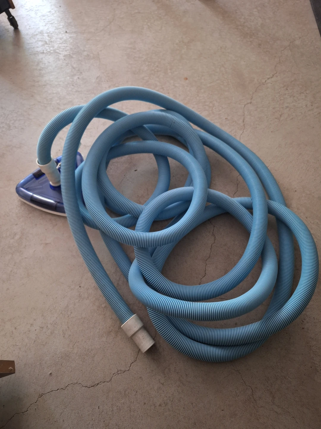 Blue Pool Vacuum Hose with Head - photo 2