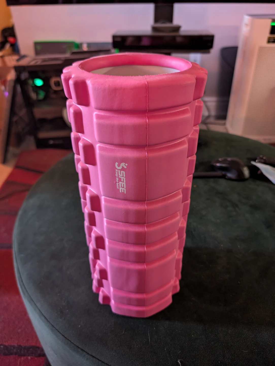 S Free Pink Foam Roller