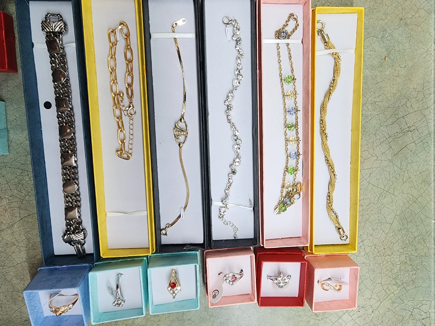 Assorted Bracelets and Rings