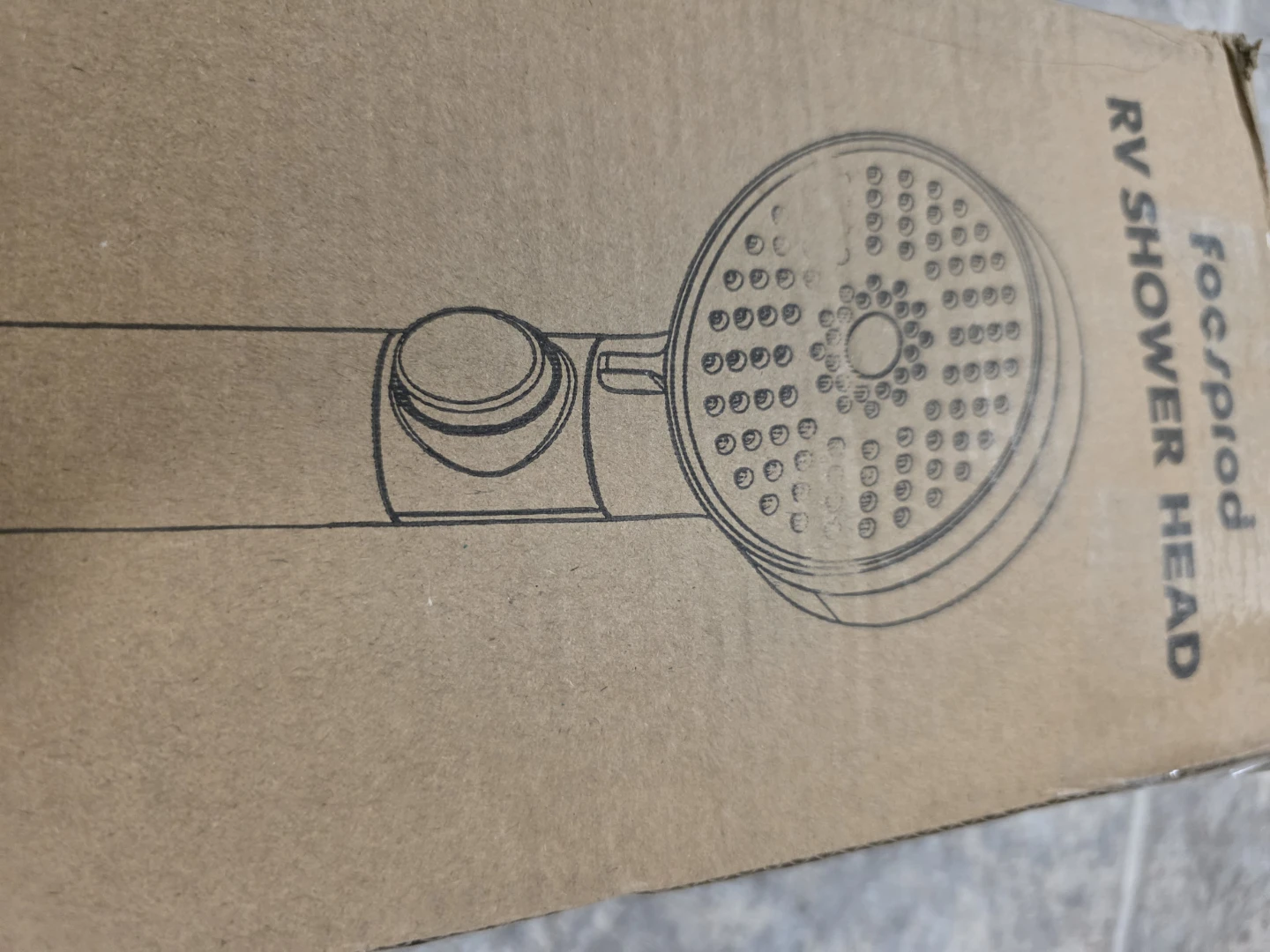 foc/prod RV Shower Head