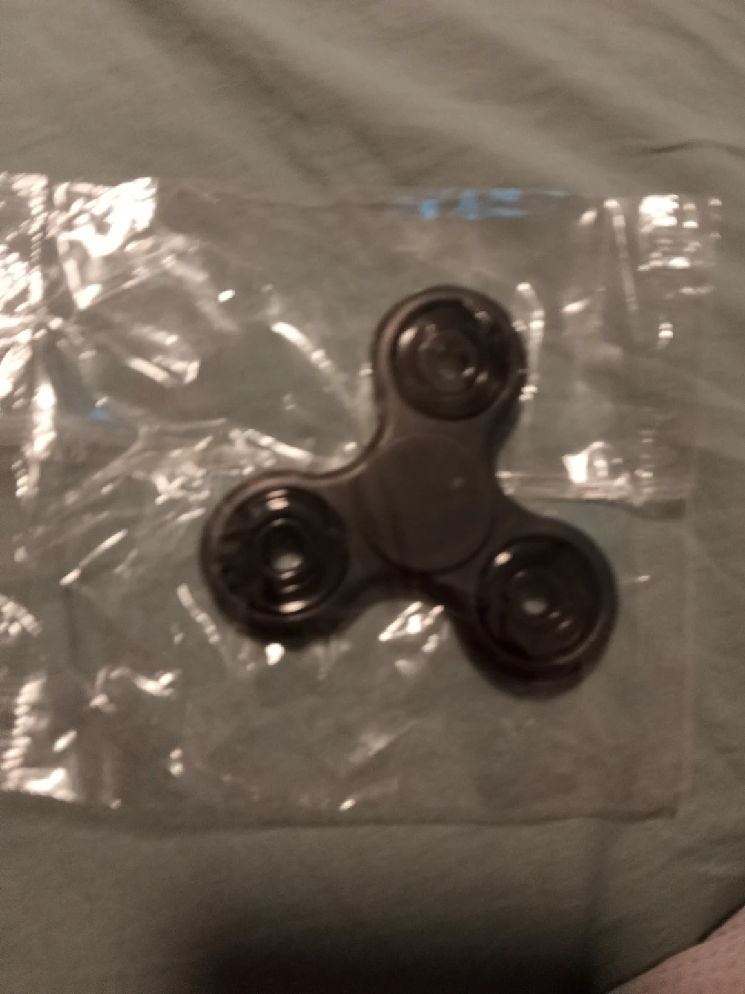 Black Fidget Spinner Toy - photo 2