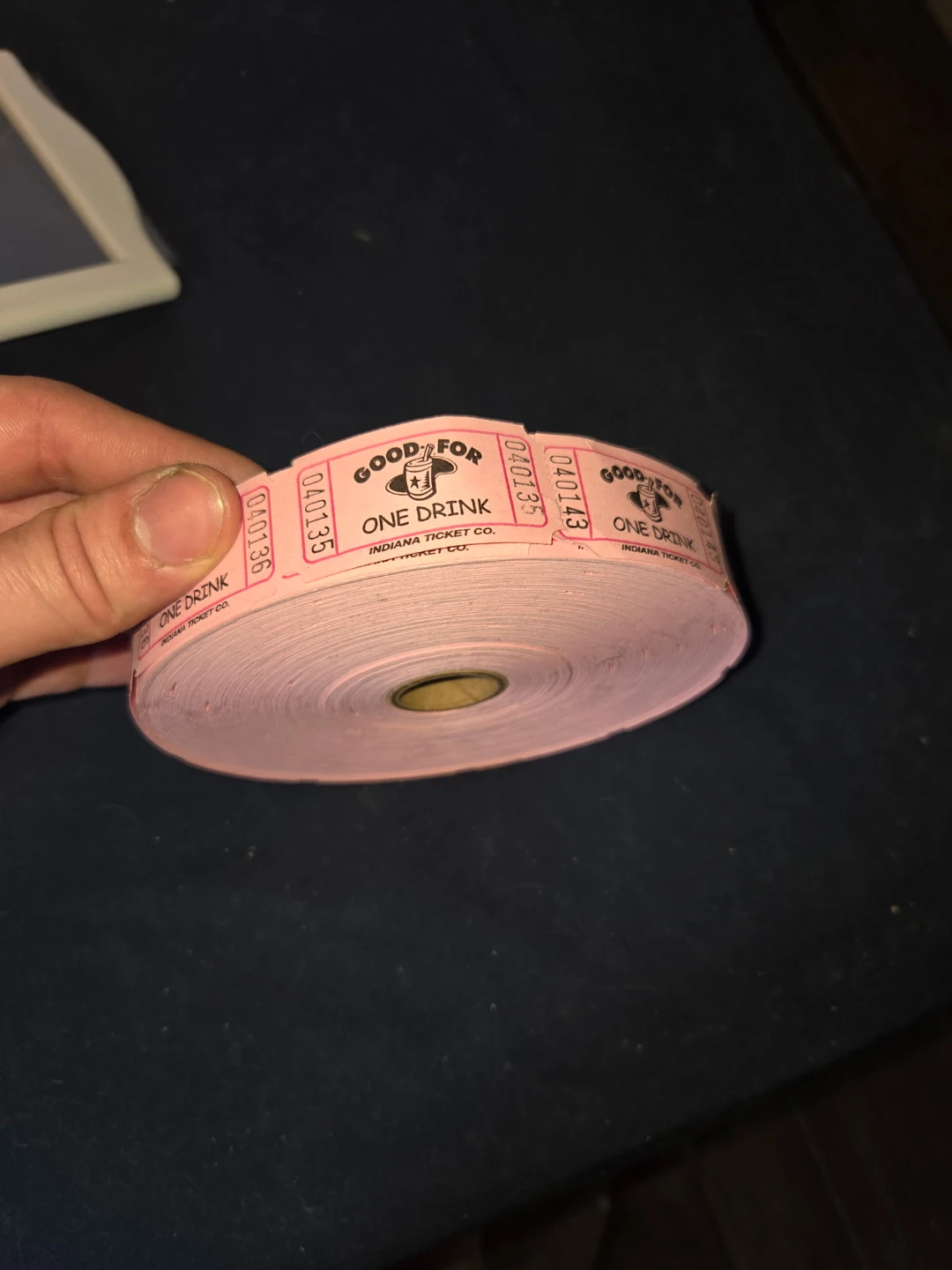 Roll of Drink Tickets - Indiana Ticket Co.