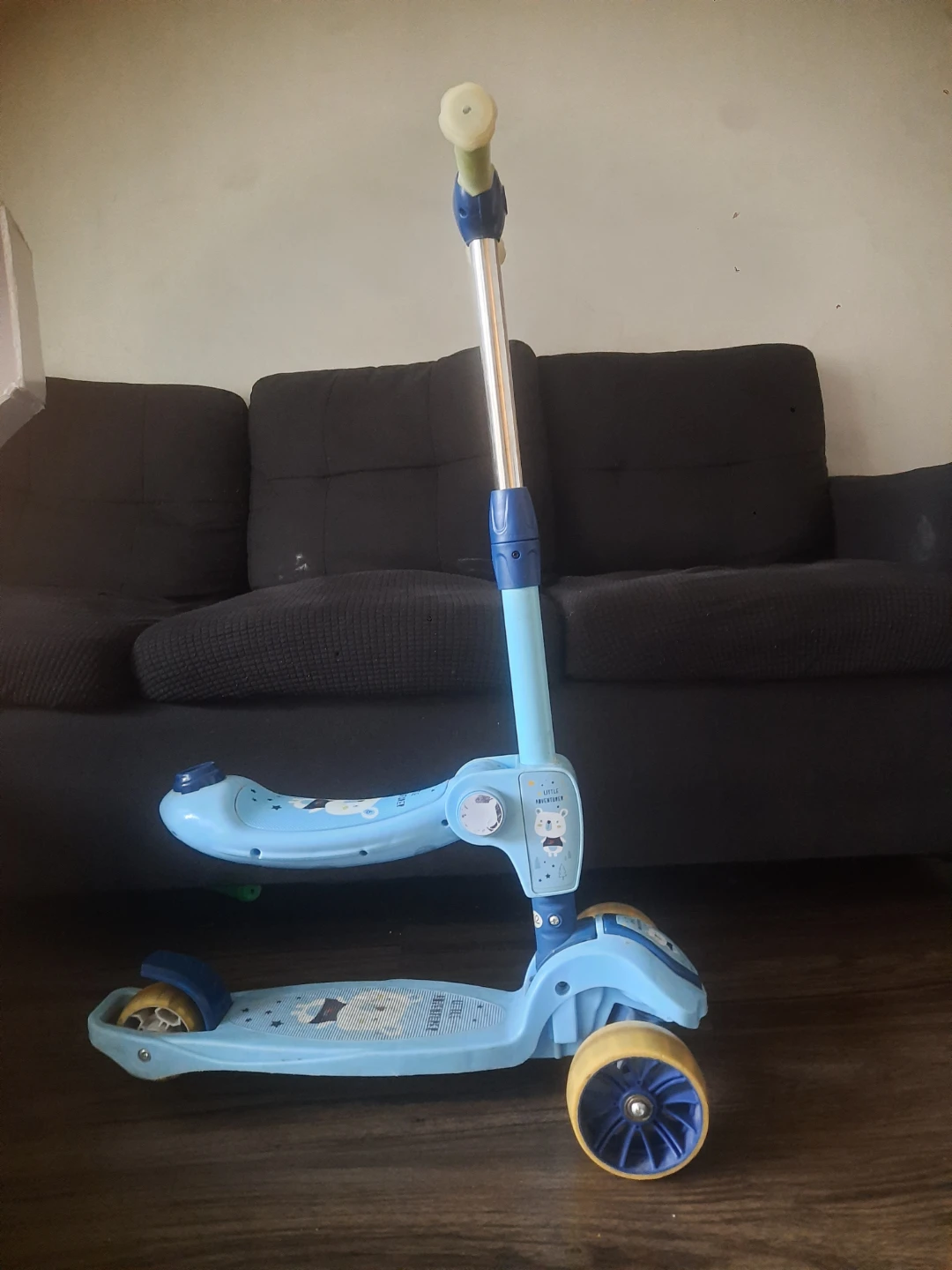 Blue Kids 3-Wheel Scooter - photo 2