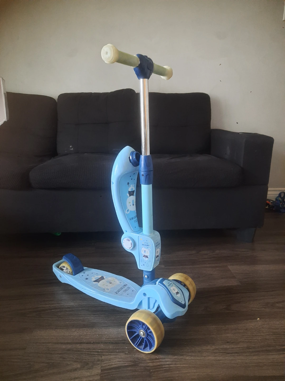 Blue Kids 3-Wheel Scooter - photo 3
