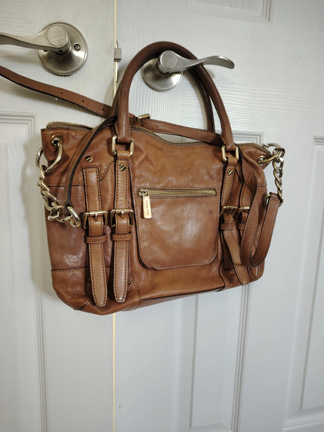 ⚽️Michael Kors Leather Satchel Handbag