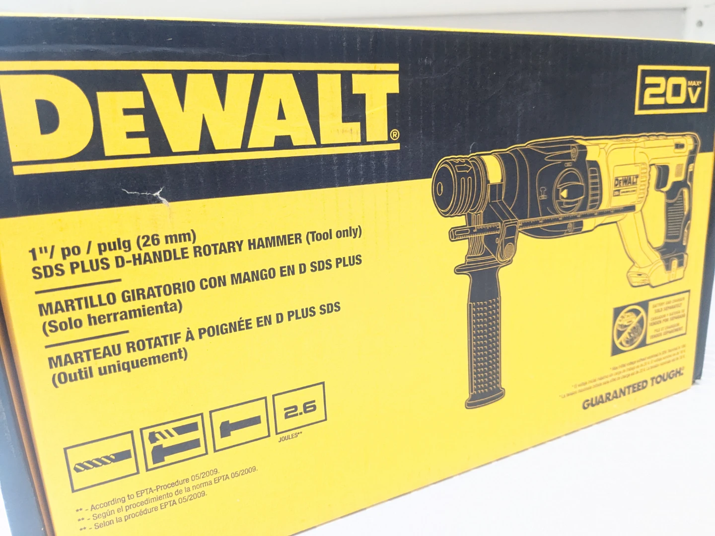 20V Max DeWalt SDS-PLUS Rotary Hammer Drill