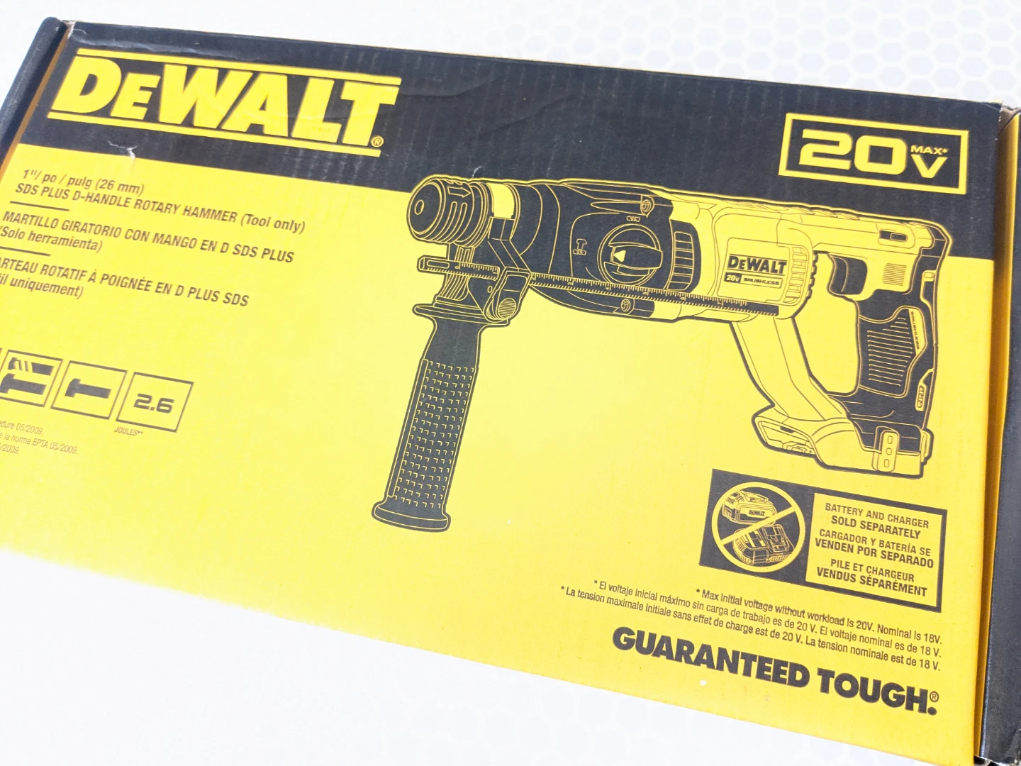 20V Max DeWalt SDS-PLUS Rotary Hammer Drill - photo 4