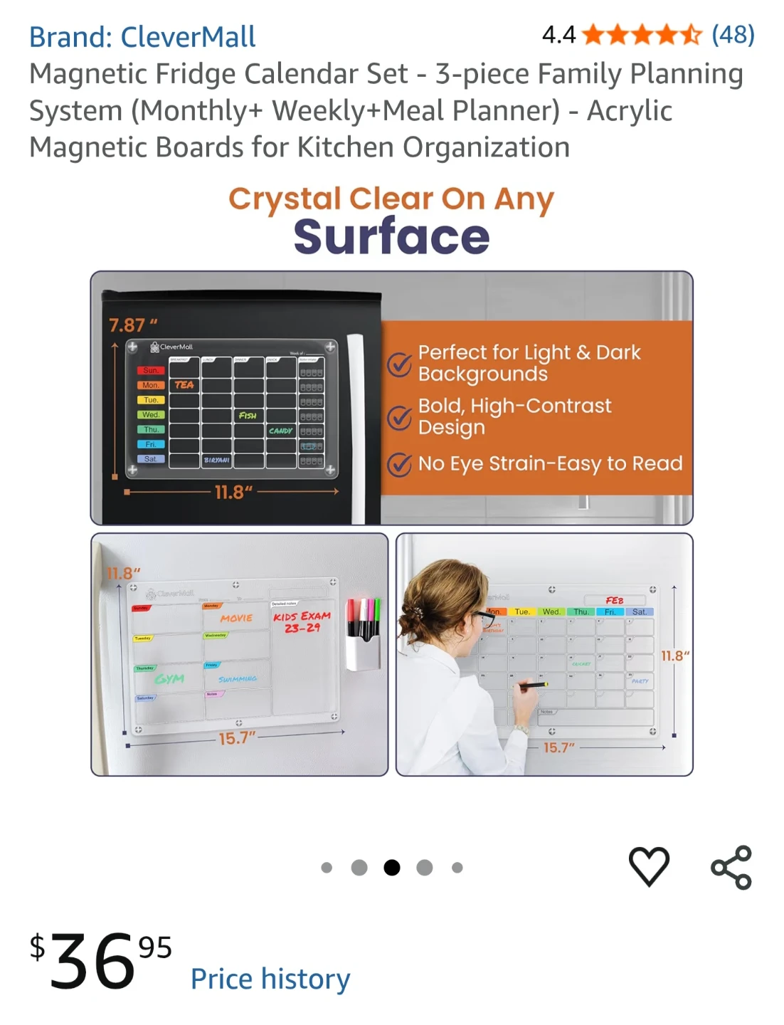 New Acrylic 3 Pack Calendars - photo 4