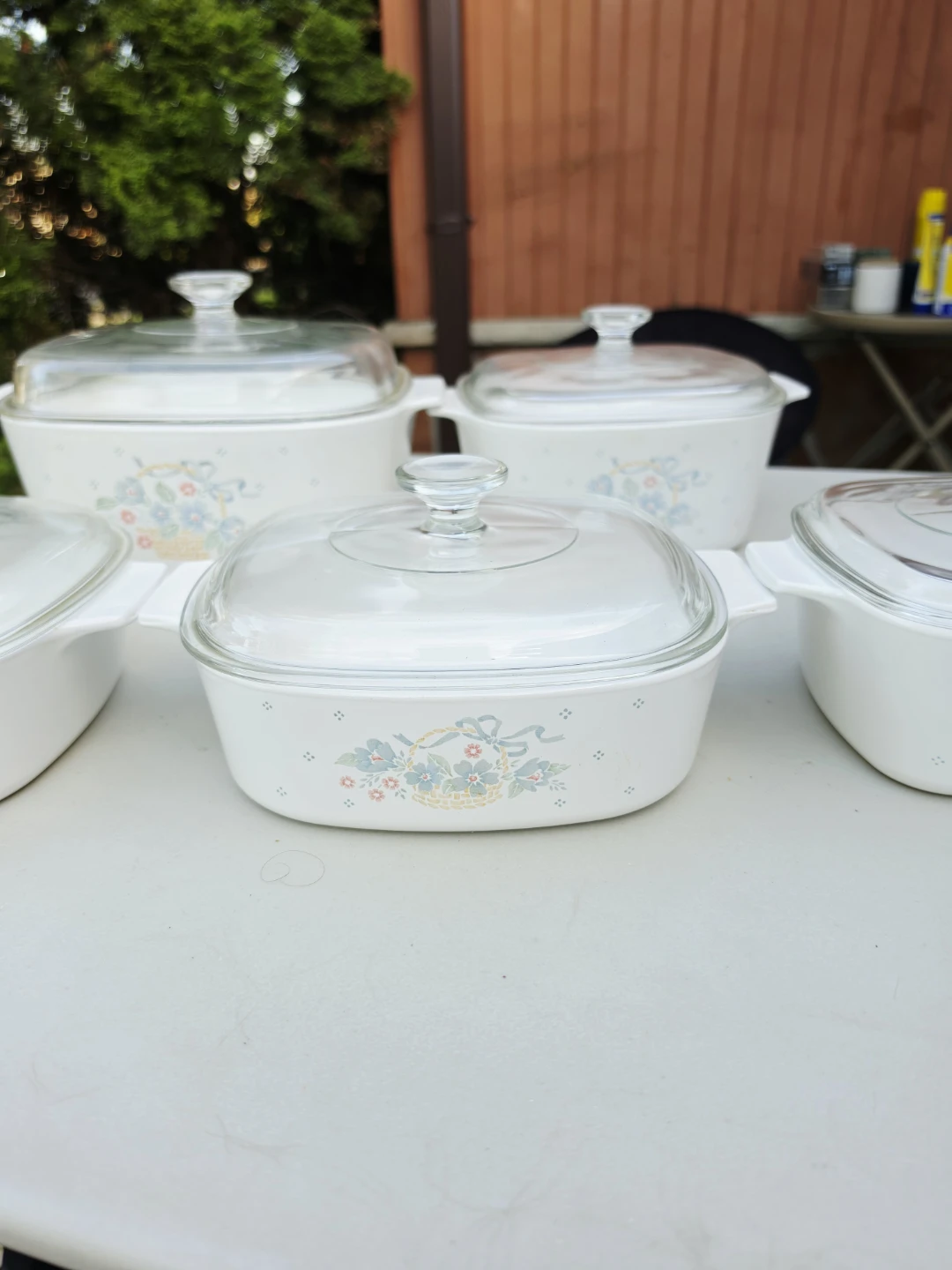 CorningWare Casserole Dishes with Lids