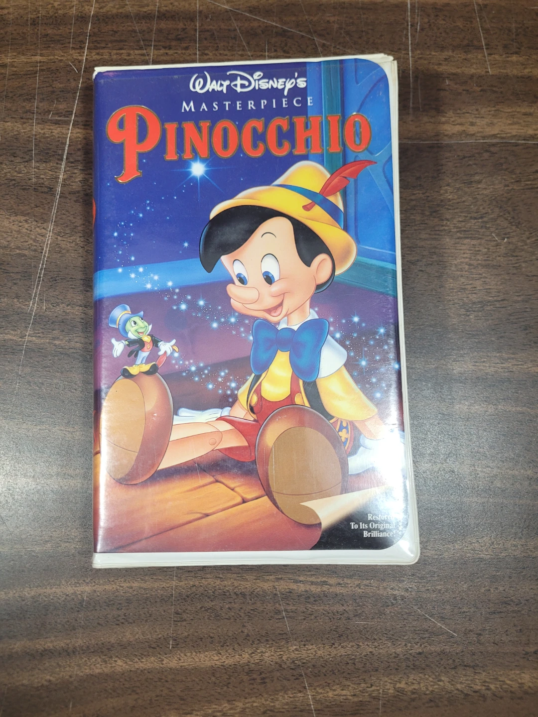 Walt Disney's Pinocchio VHS Tape