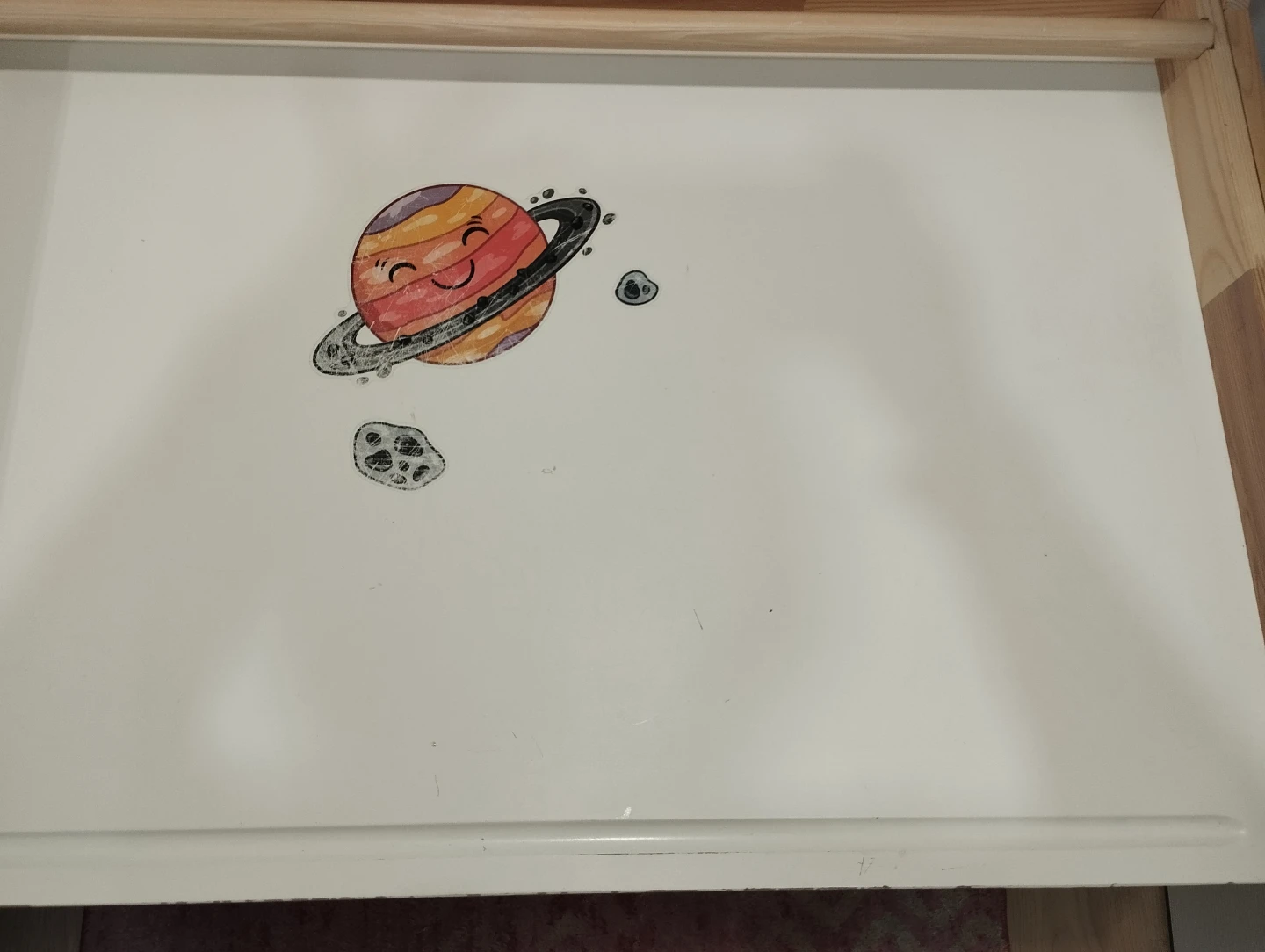 Kids Art Desk with Storage Bins - photo 3