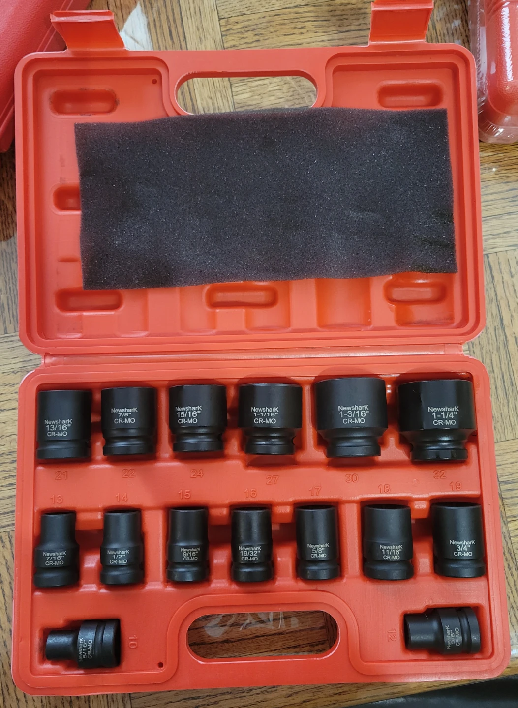 NEW 15pc 1/2-Inch Drive Deep Impact Socket Set SAE