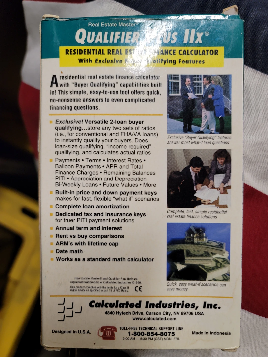 Real Estate Master Qualifier Plus IIx Calculator - photo 2