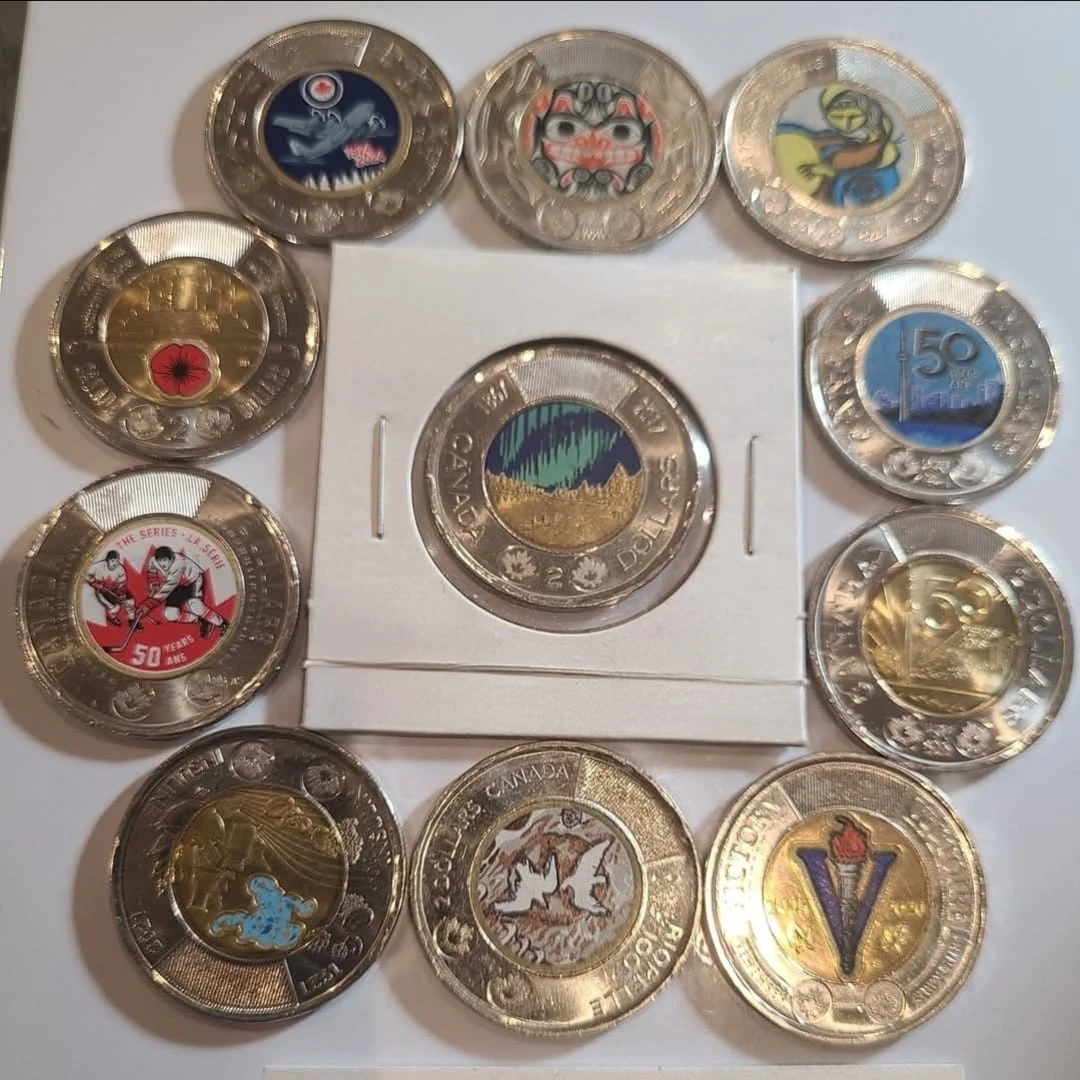 Collection of Canadian Commemorative $2 Coins