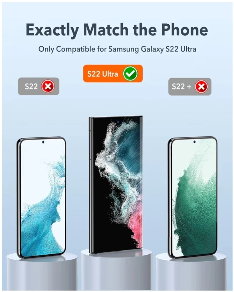 LK-Direct Screen Protector for Samsung Galaxy S22 Ultra - photo 4