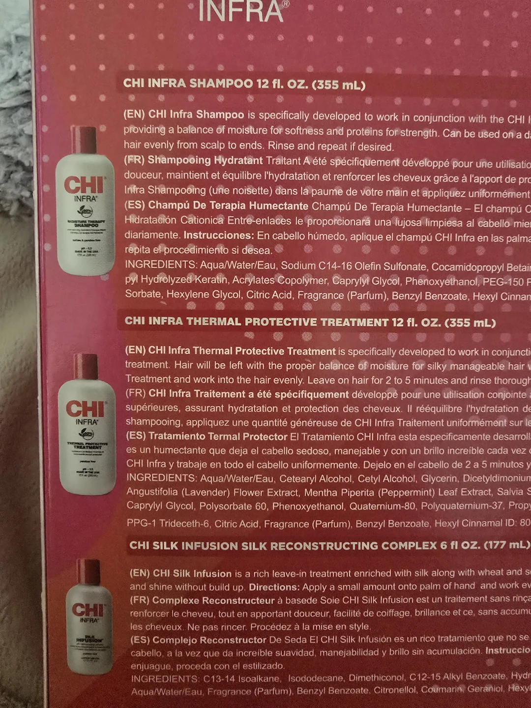 CHI Infra Hydrate Kit Shampoo, - photo 3