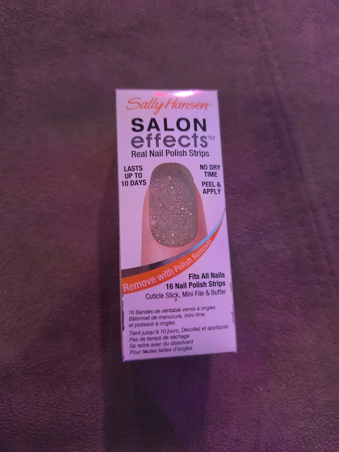 Sally Hansen Salon Effects Nail Polish Strips Glitter
