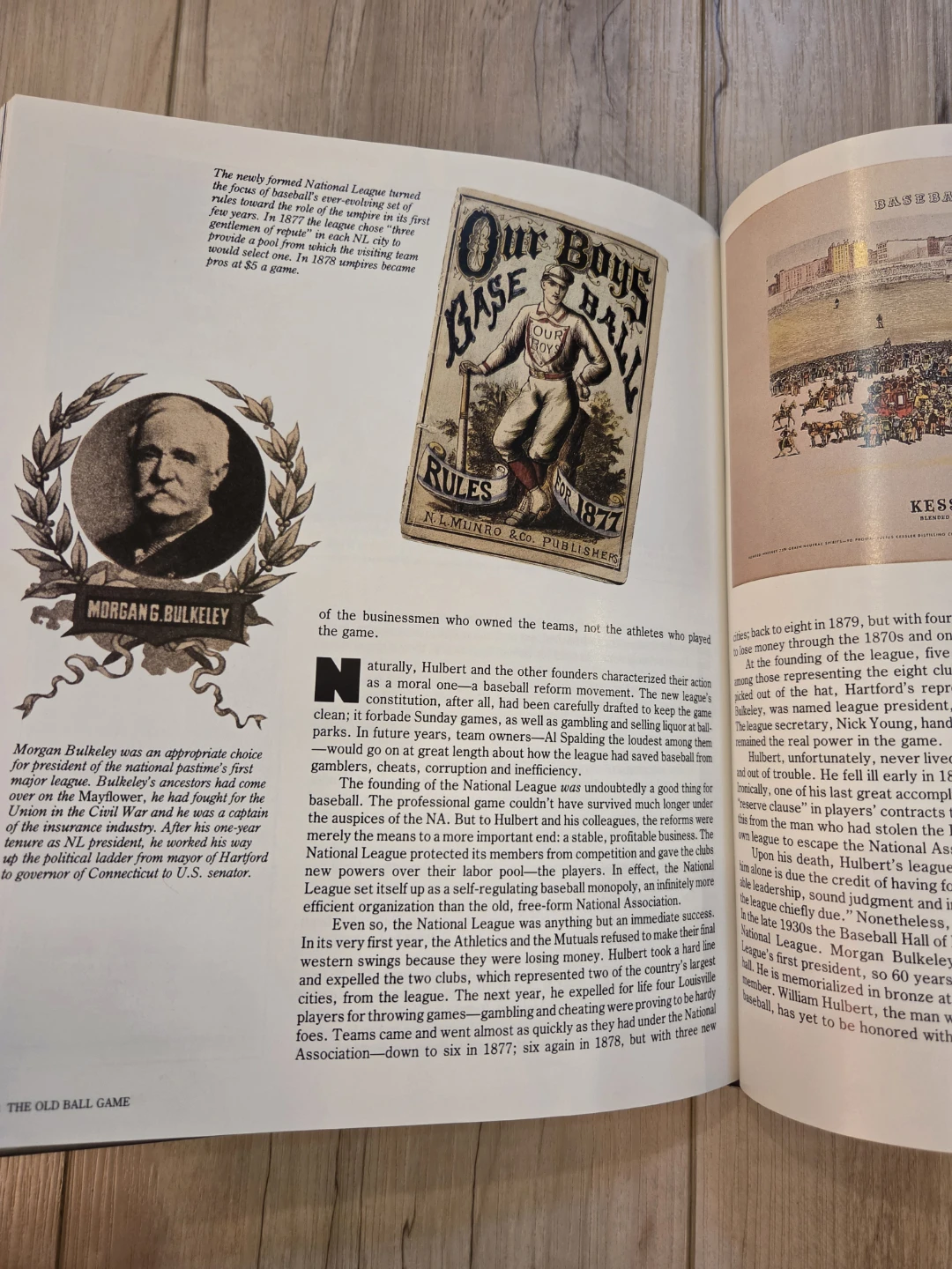 The Old Ball Game Book Baseball's Beginnings - photo 4