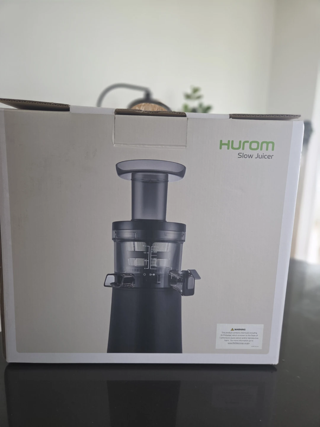 Hurom Slow Juicer Alpha-Lever Matt Black