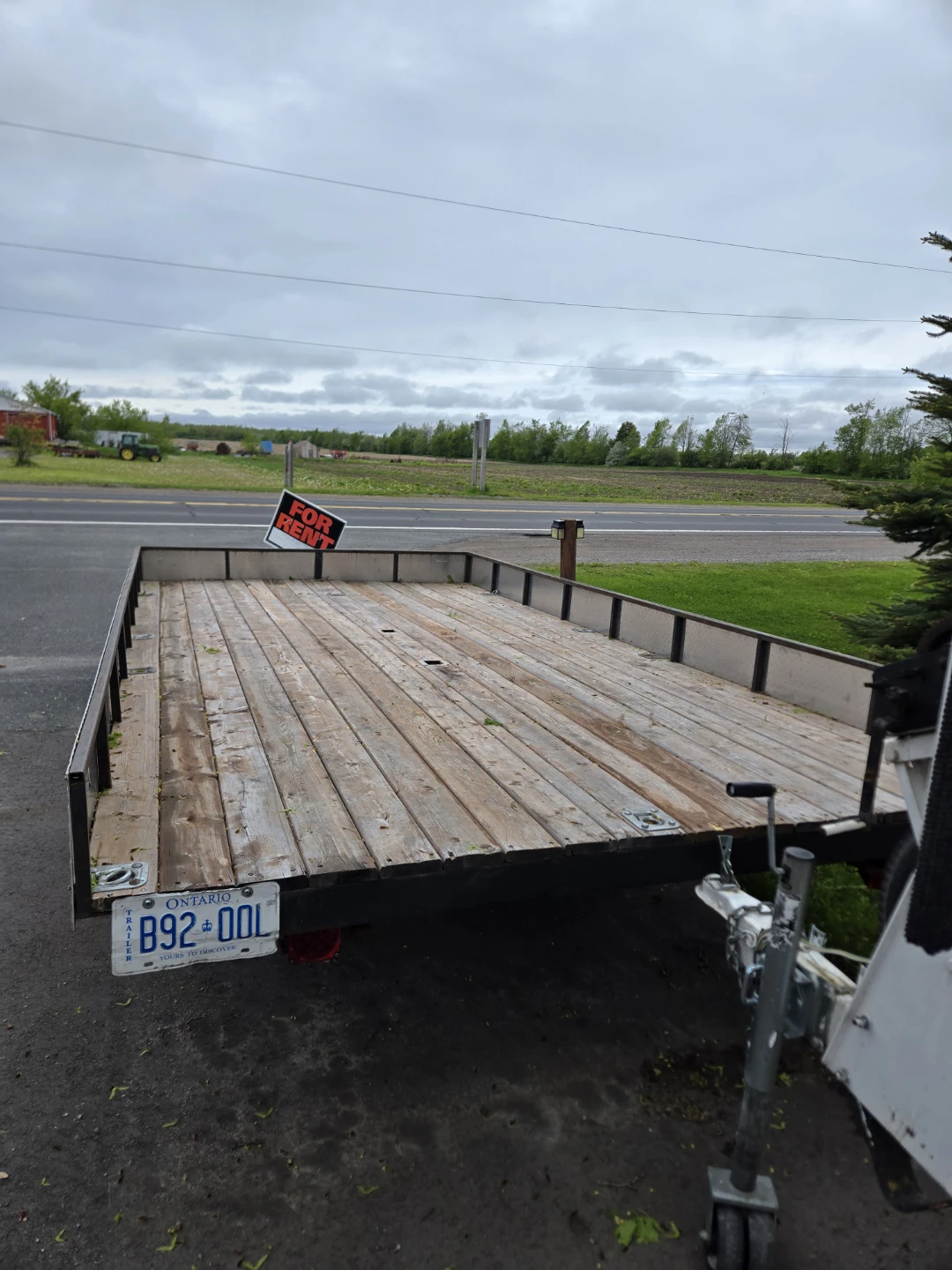 Trailer rental available