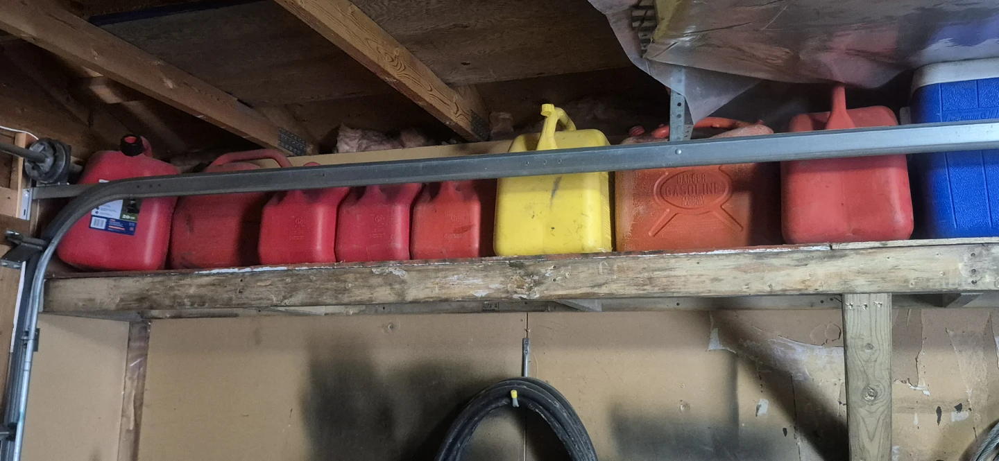Red Jerry Can Gas Can