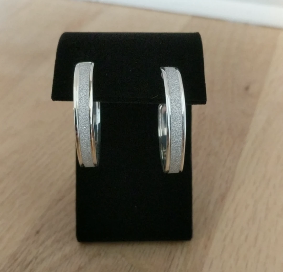 Sterling Silver Hoop Earrings