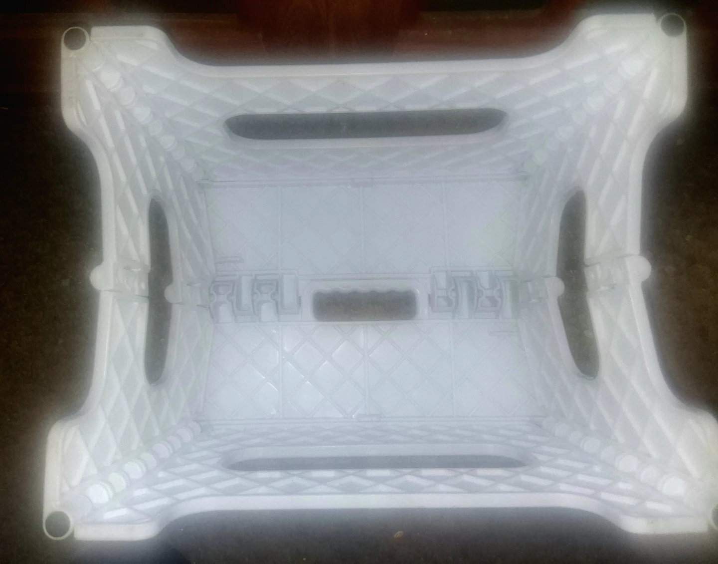 White Folding Step Stool - photo 2