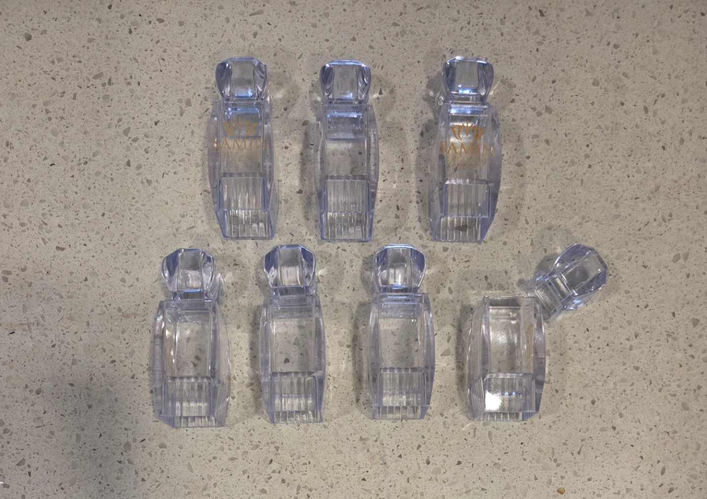 Empty Bottles (Set of 7) air tight