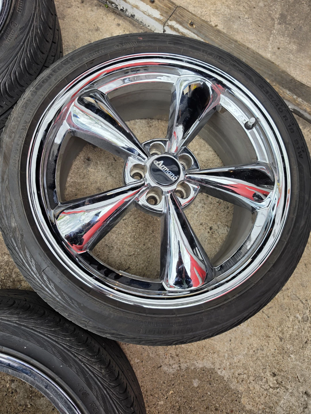 18 inch Armano rims wheels 5x100
