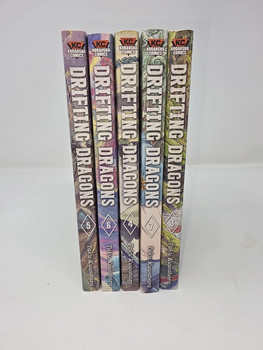 Drifting Dragons Manga Volumes 1-5 ⚽️