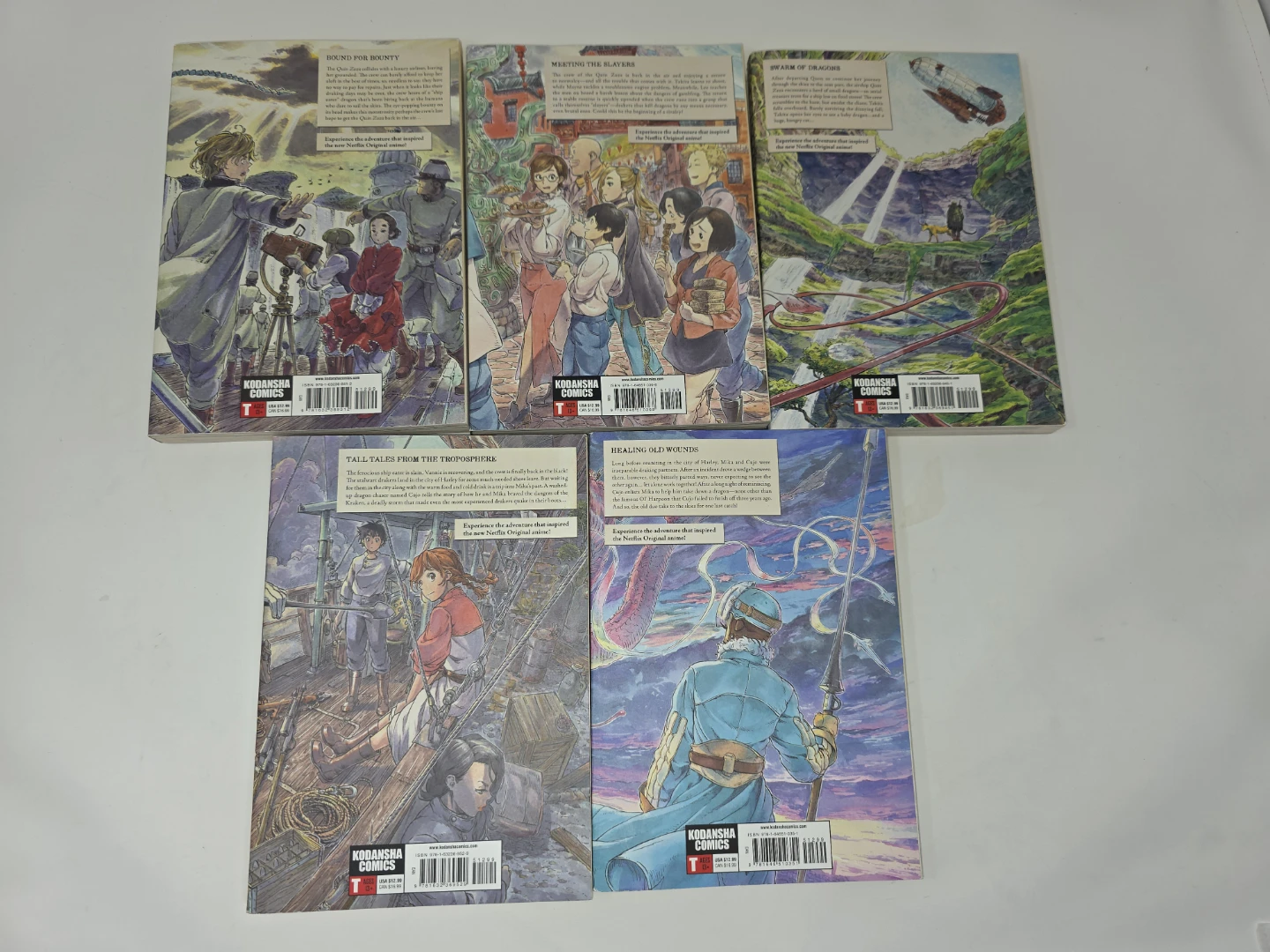 Drifting Dragons Manga Volumes 1-5 ⚽️ - photo 4