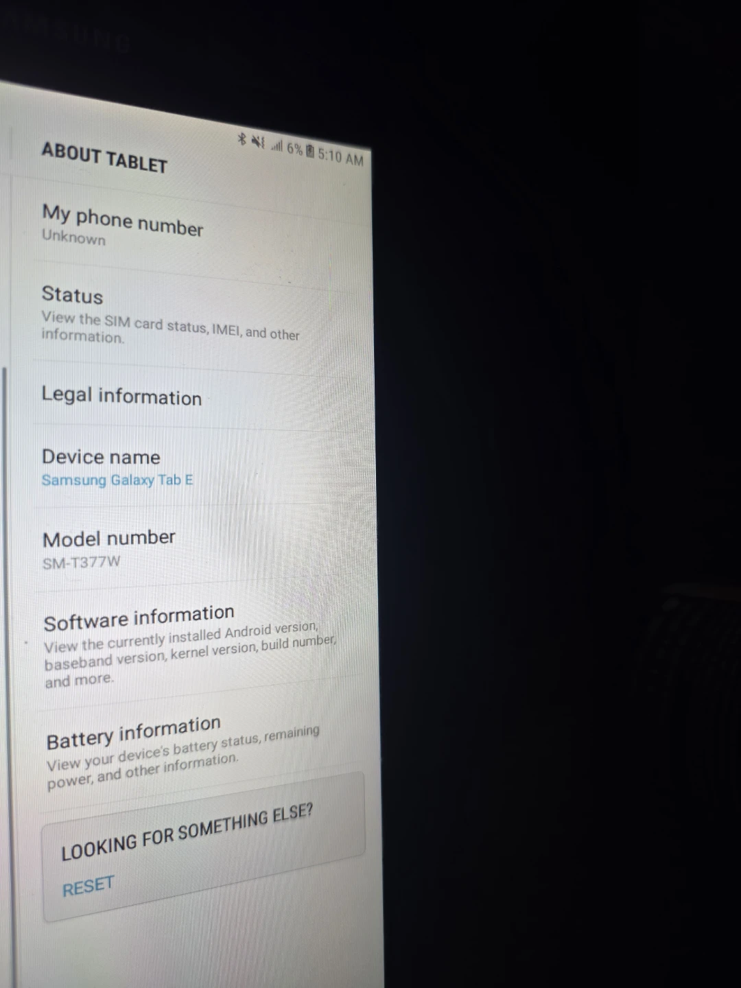 Samsung Galaxy Tab E SM-T377W - photo 2