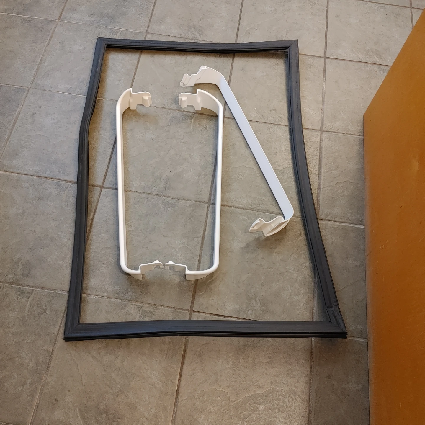 Refrigerator Door Seal and Handles
