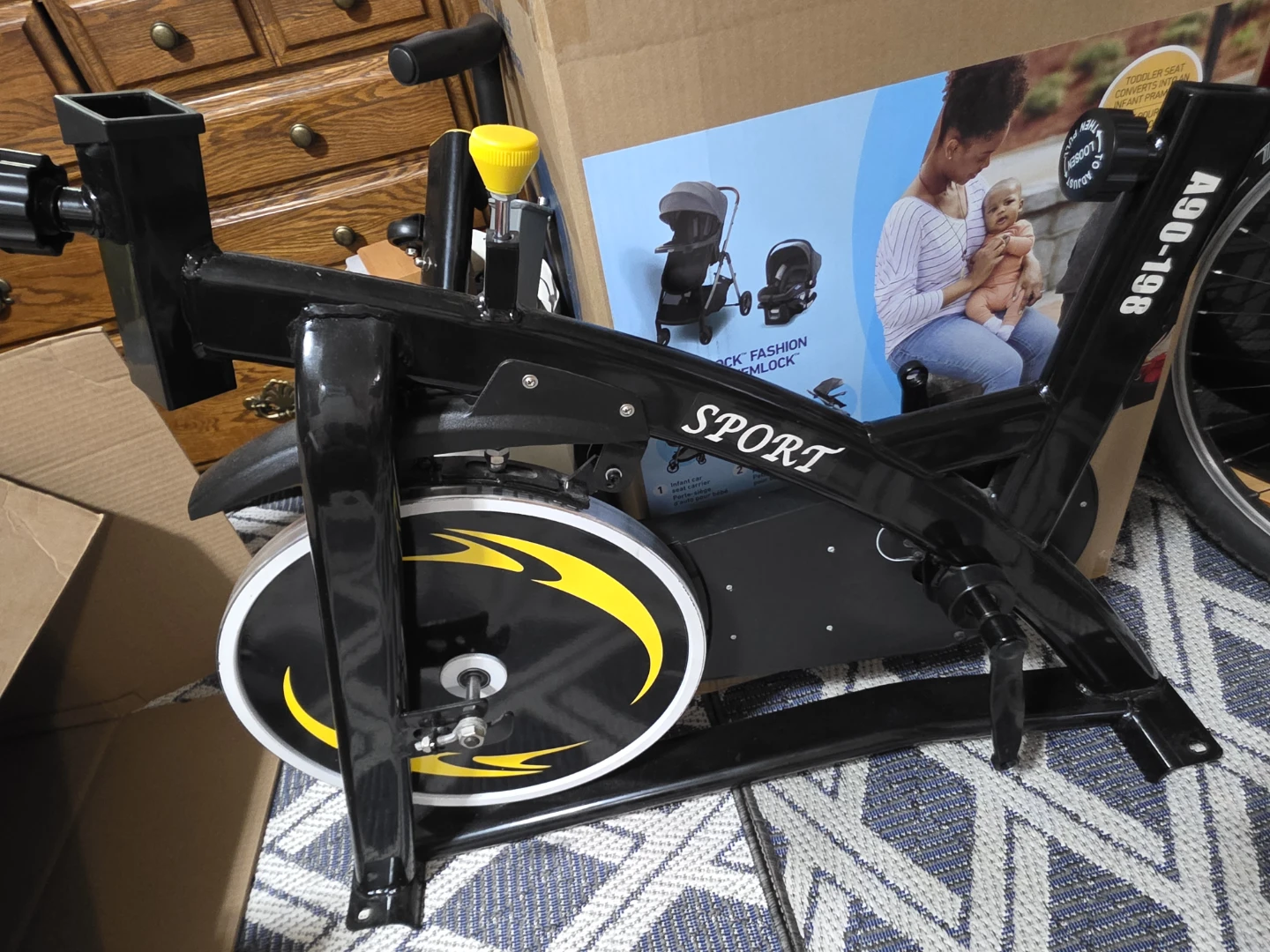 "Soozier Magnetic Resistance Exercise Bike