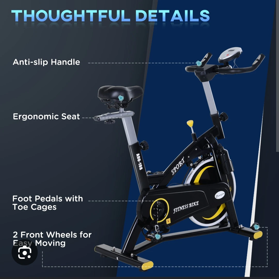 "Soozier Magnetic Resistance Exercise Bike - photo 2
