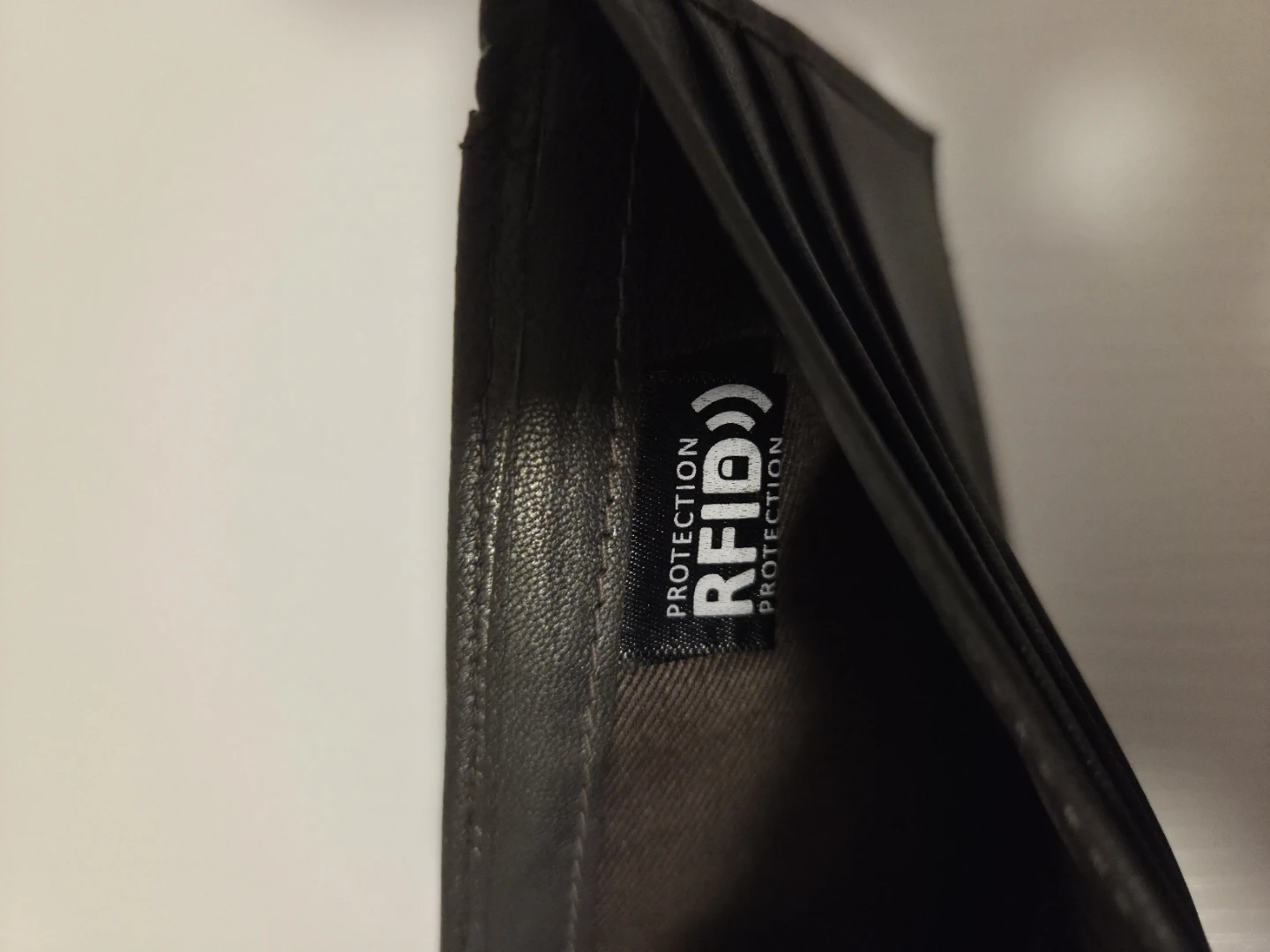 Brown Leather Wallet with Card Holder - photo 3