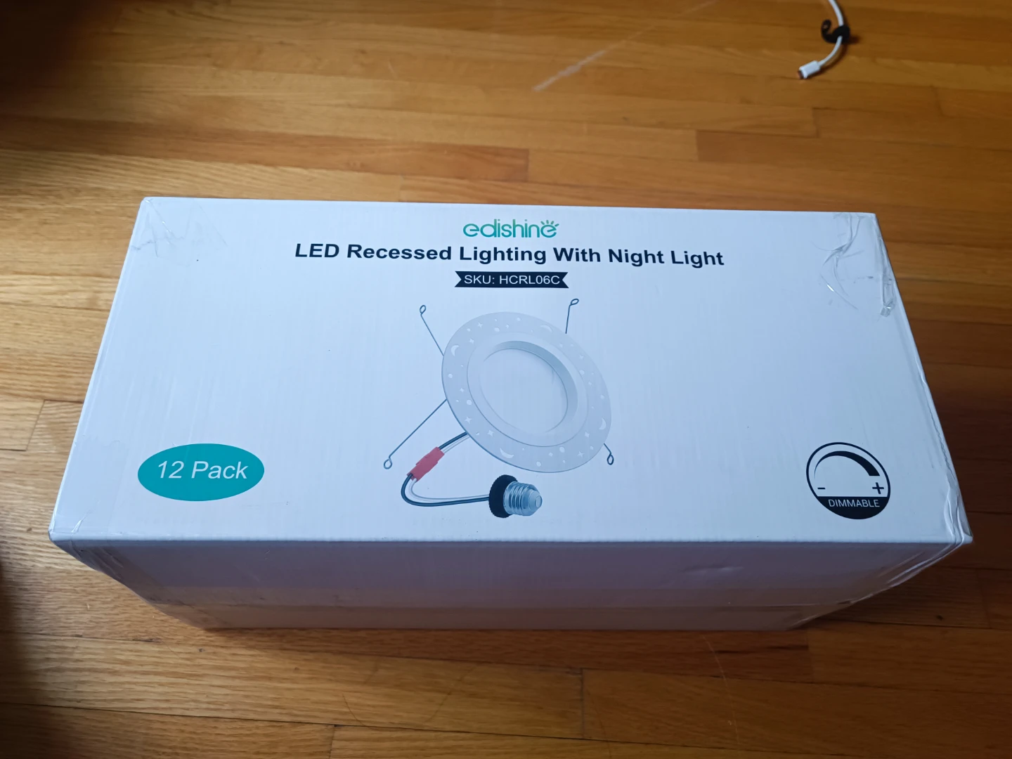 Edishine LED Recessed Lighting With Night Light (12 Pack)