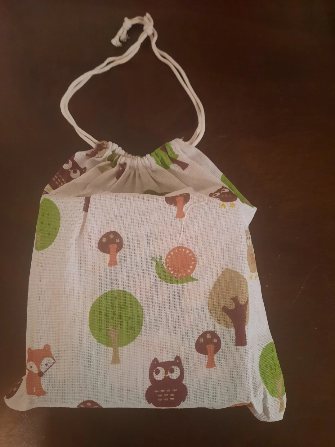 Wooden Puzzle Set with Drawstring Bag - photo 2