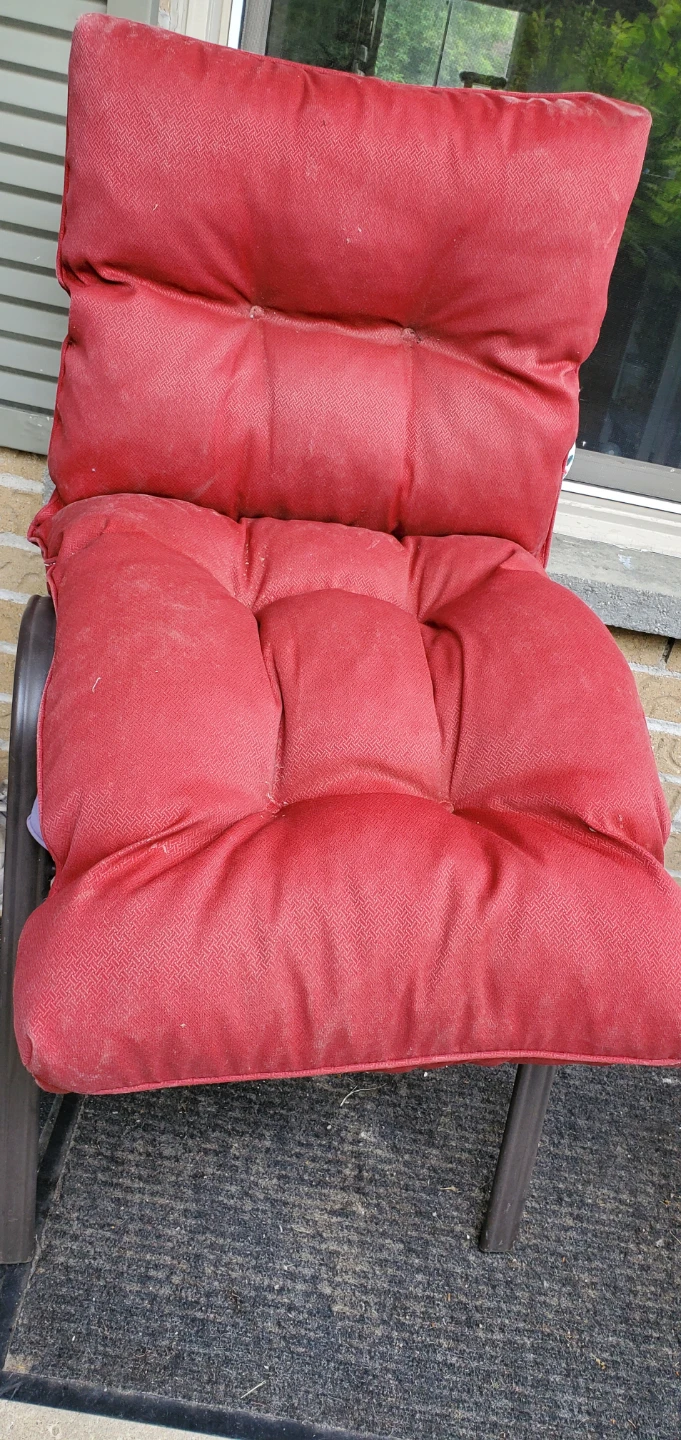 Red Patio Chair Cushions - photo 2