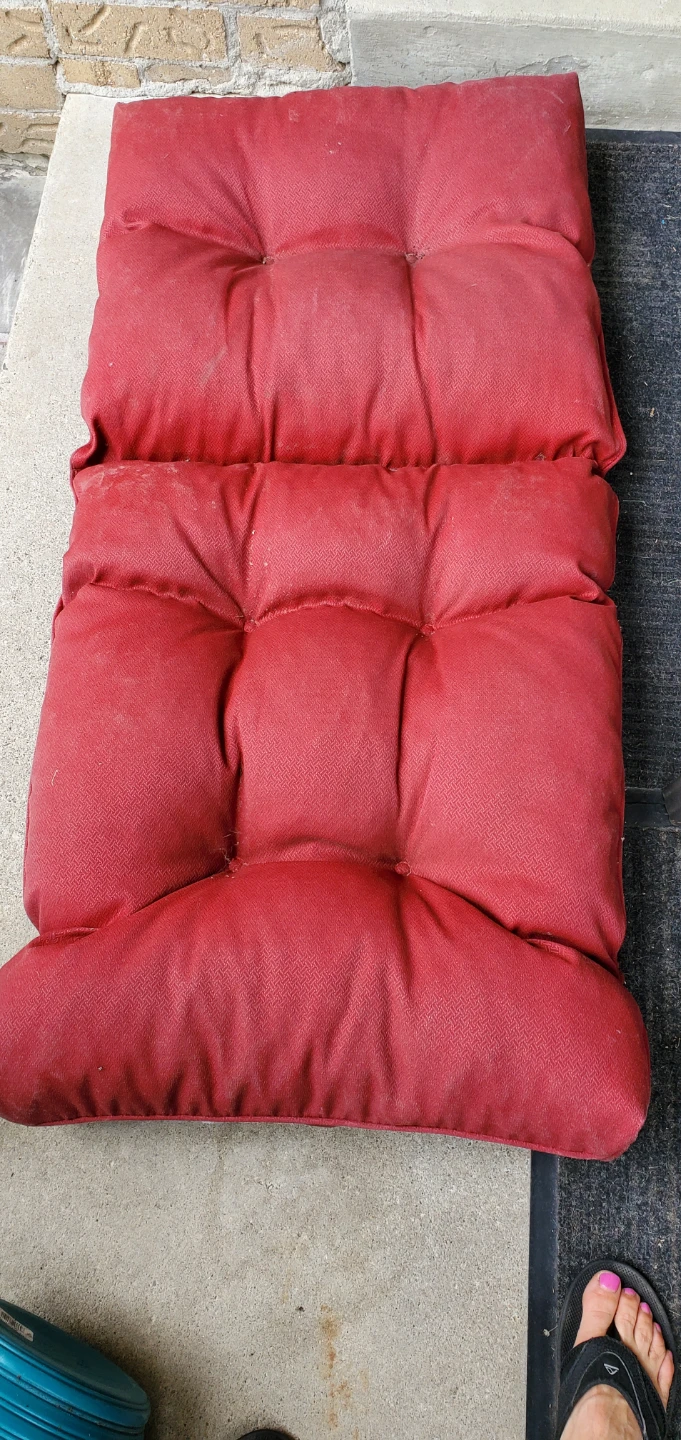 Red Patio Chair Cushions - photo 3