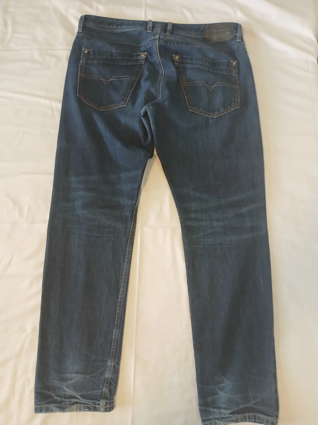 DIESEL KRAYVER Men's Jeans Size W36 L32 Regular Slim Carrot Y2K - photo 2