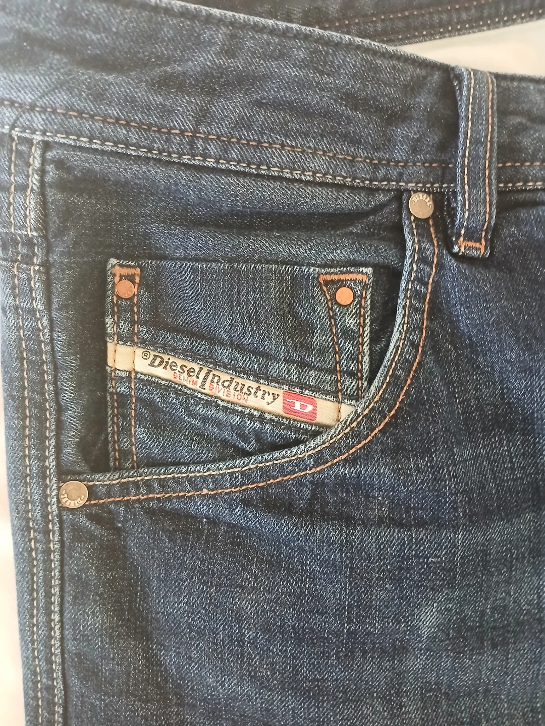 DIESEL KRAYVER Men's Jeans Size W36 L32 Regular Slim Carrot Y2K - photo 5