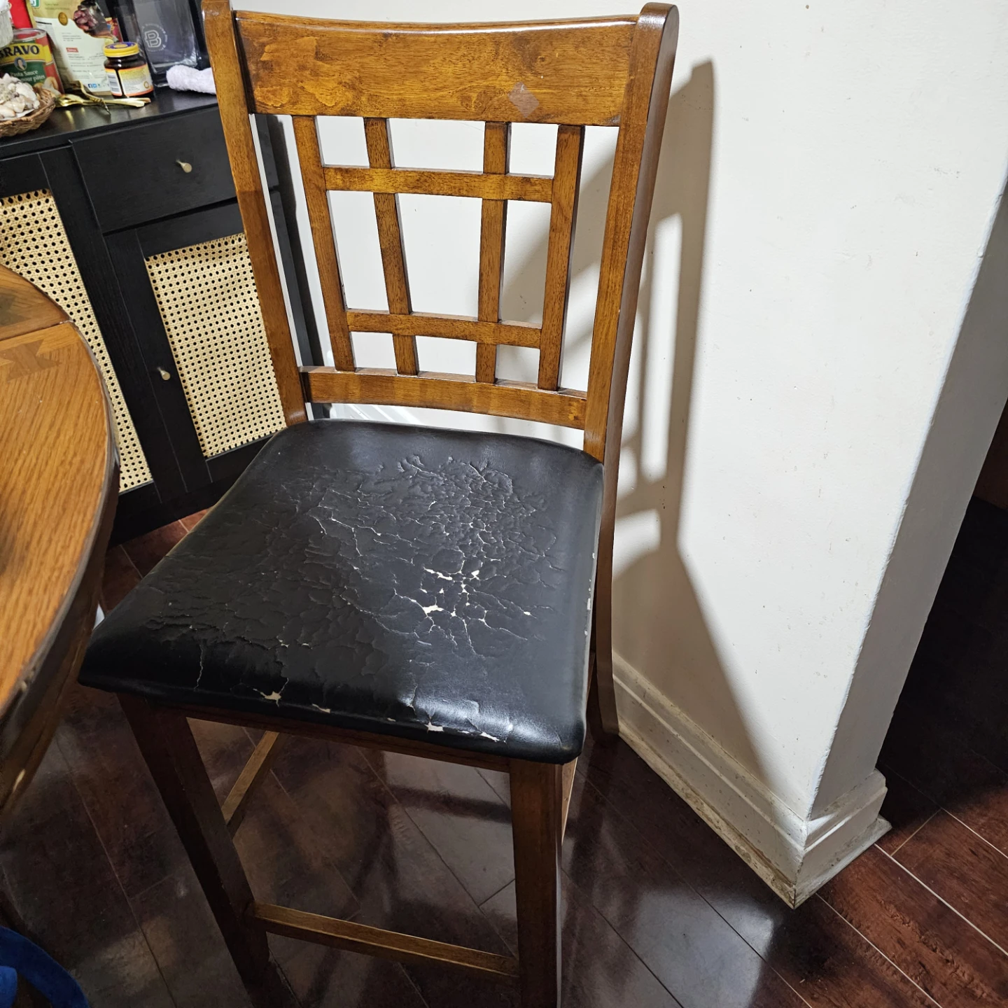 Wooden Dining Table with 2 Chairs - photo 5