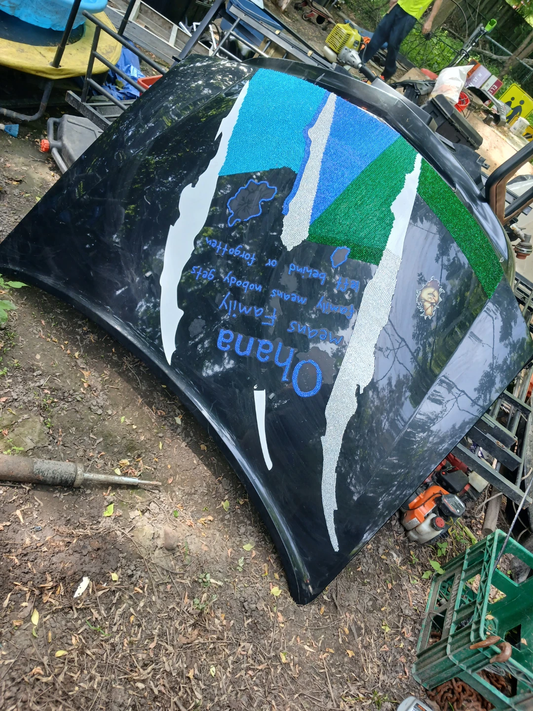 Custom Bling Car Hood