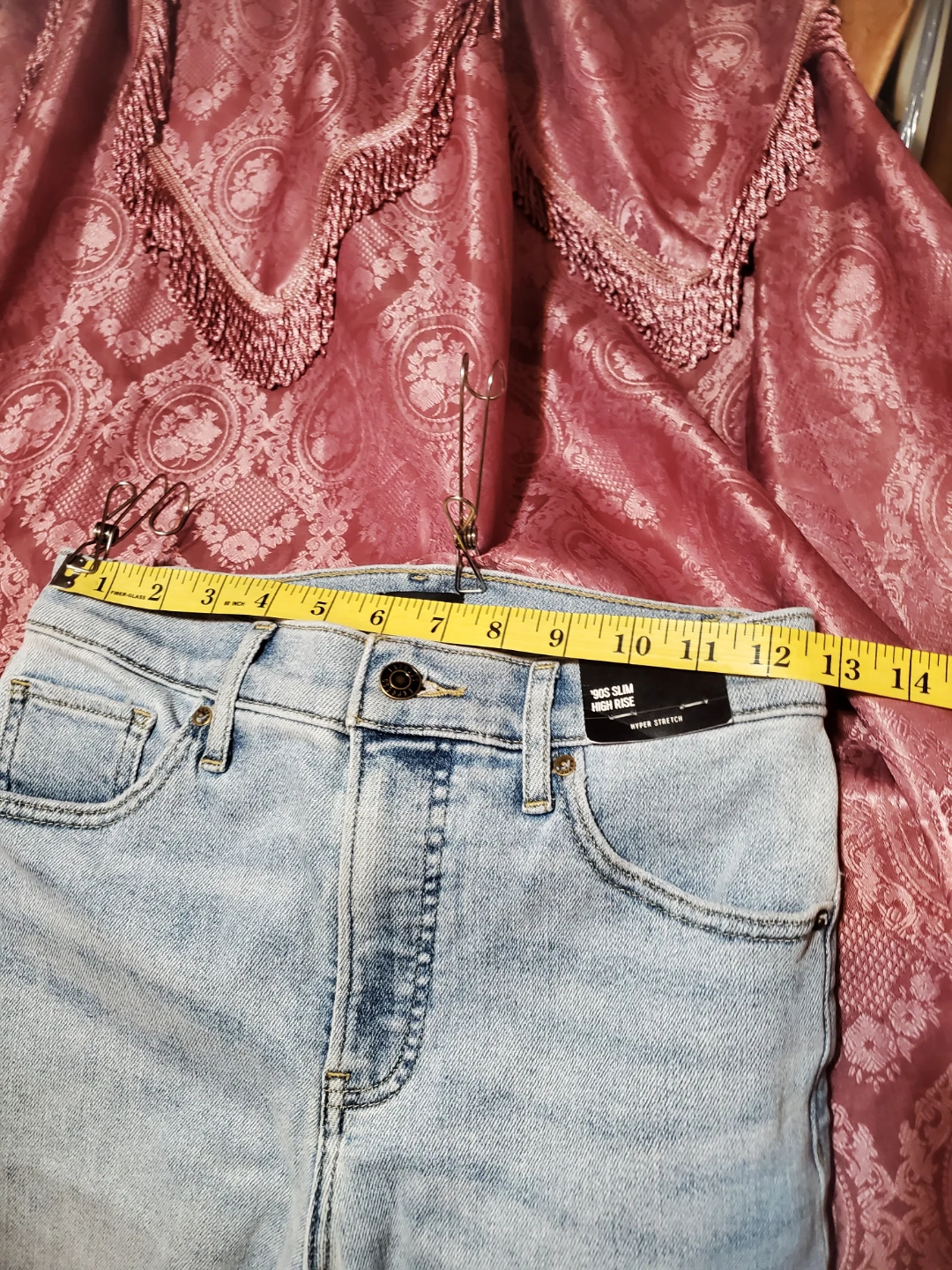 Express '90s Slim High Rise Jeans - photo 3