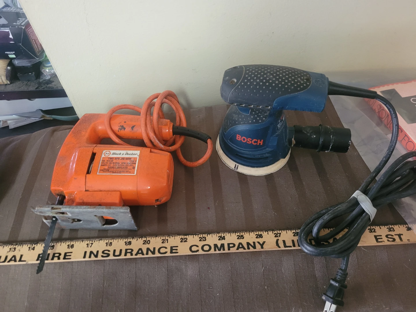 BOSCH Orbit Sander Black & Decker 2 speed jigsaw