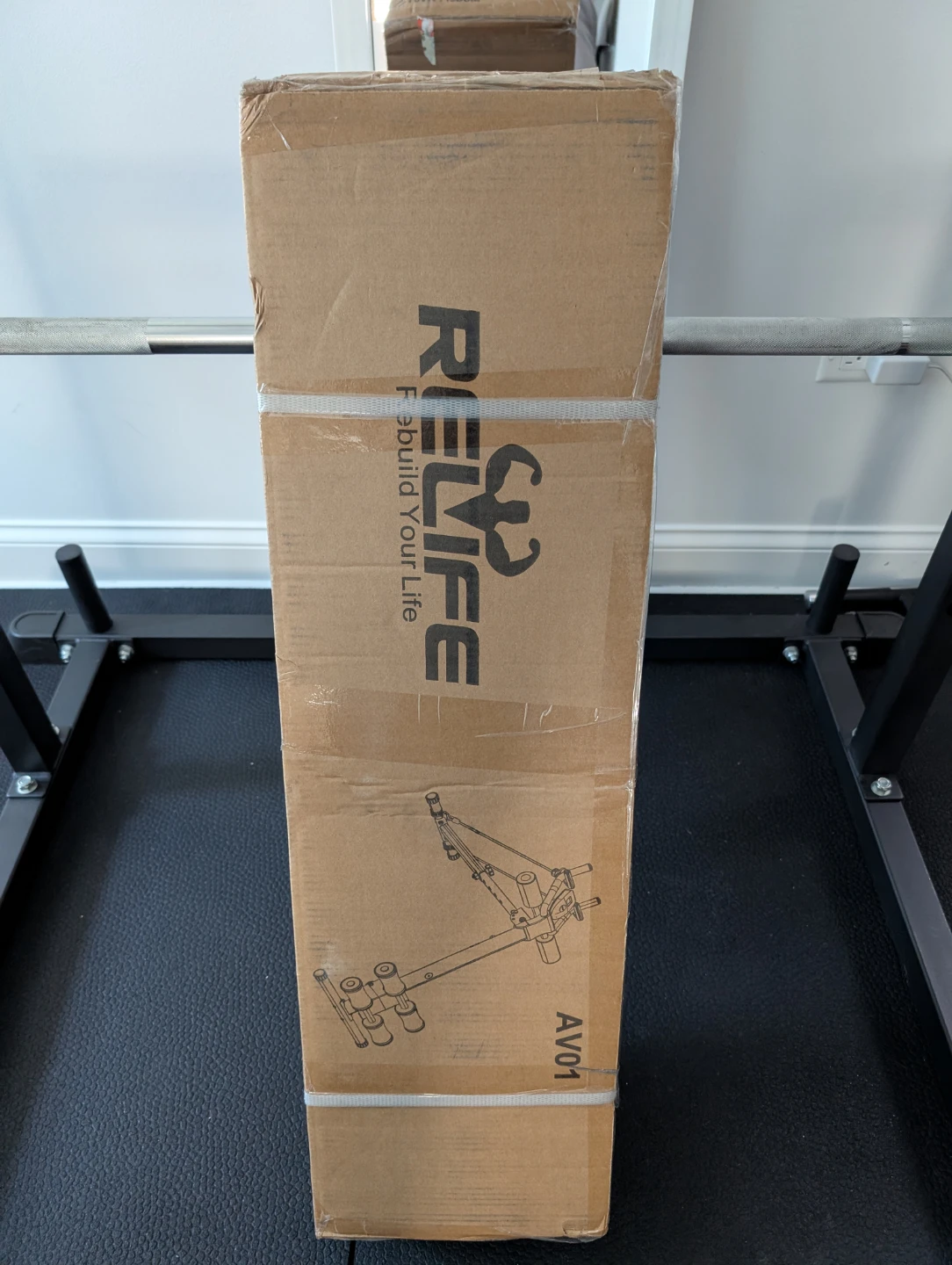 RELIFE "Rebuild Your Life" Adjustable Weight Bench